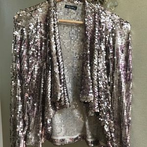 Beautiful sequin detailed blazer. Never worn
